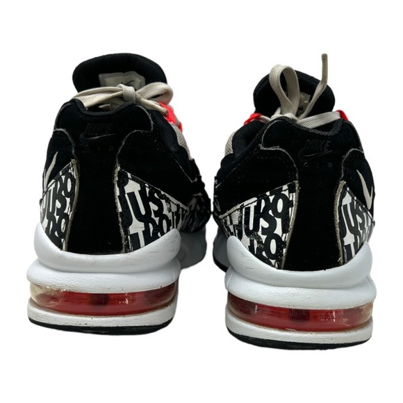 Nike Air Max 95 GS 7y 8.5w Just Do it Print Serfio Lozano Black White Orange - Picture 6 of 16